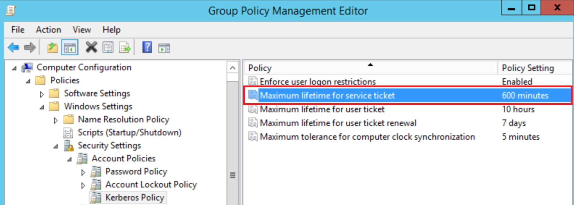 Rached CHADER Changing the Kerberos password (krbtgt)