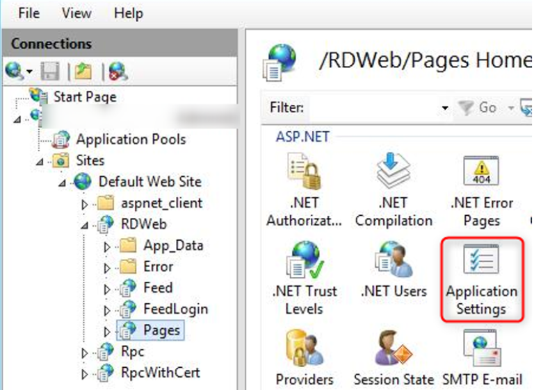 Changing passwords from the "RDWEB" Remote Desktop Web access Rached CHADER